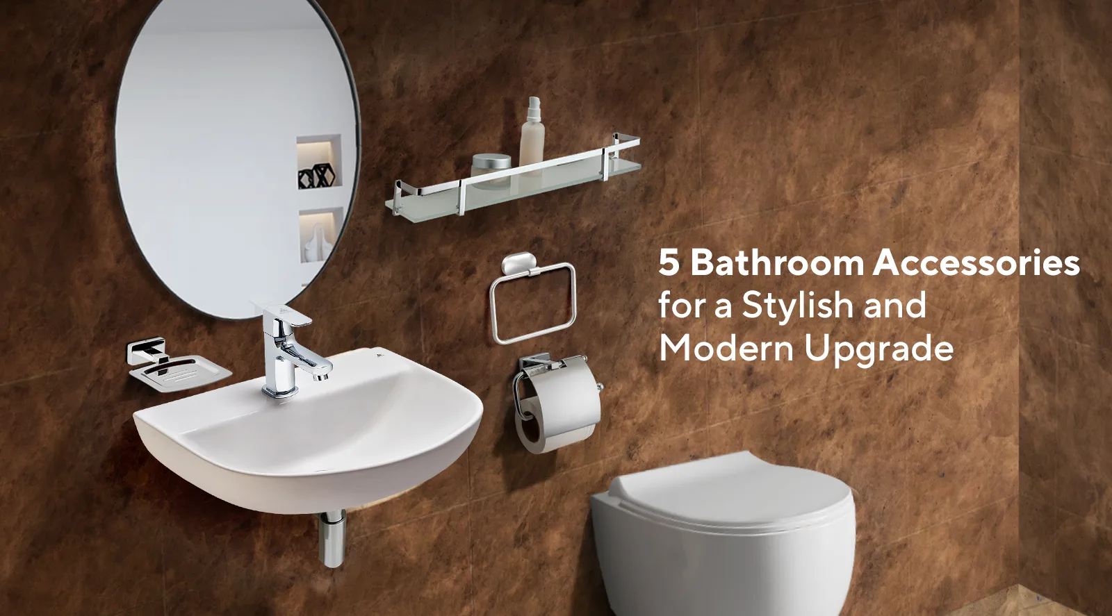 Bathroom Accessories for a Stylish and Modern Upgrade