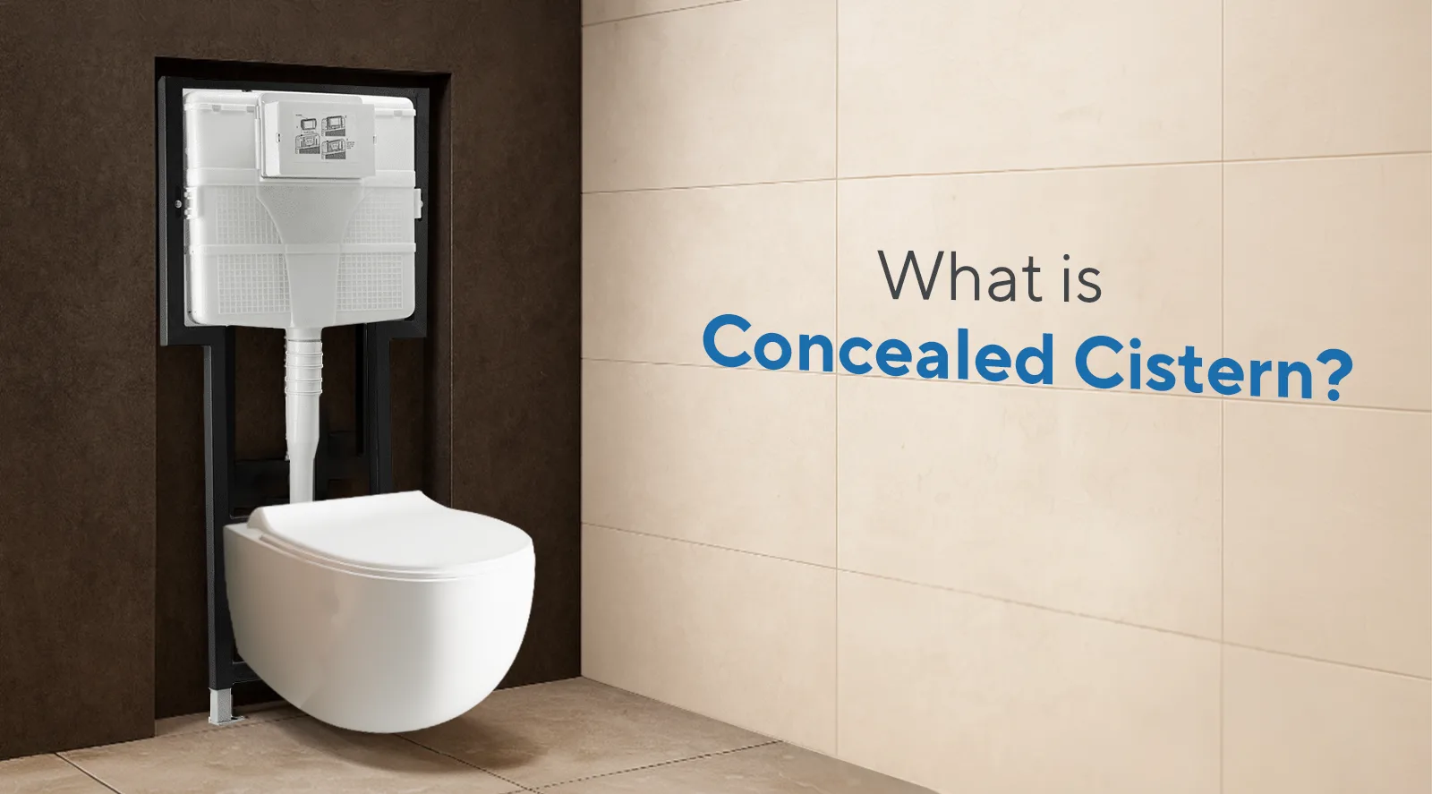 Concealed Cistern